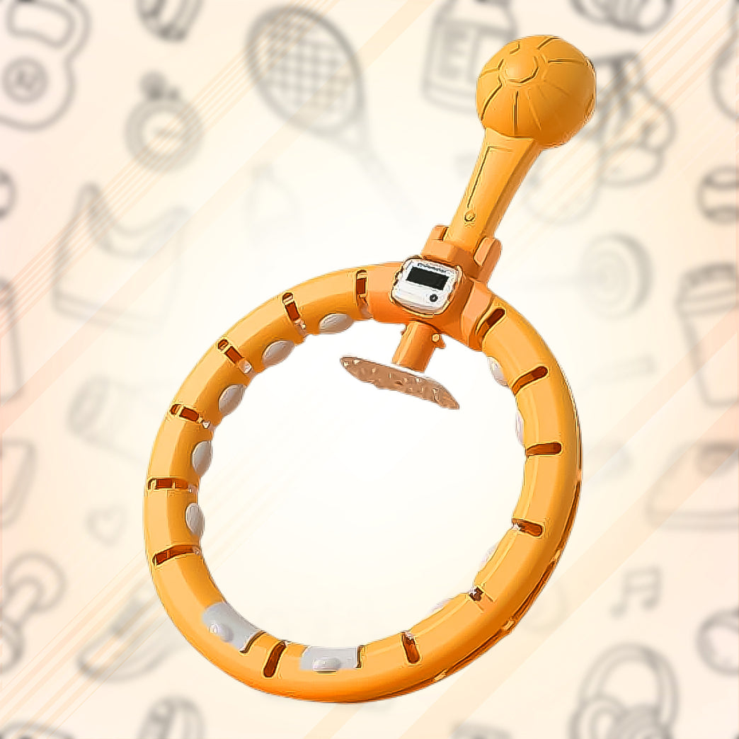 Smart Fitness Hula Hoops With Spinning Ball And Intelligent Counter (1 Pc Loose)