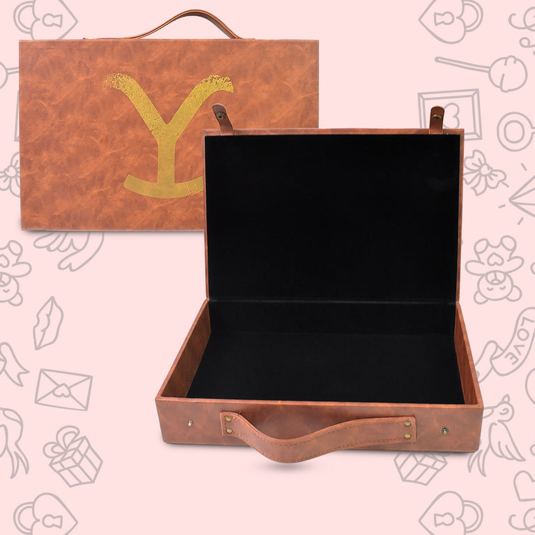 Multi Purpose Use Carrying Leather Case Briefcase (3020 Cm 1 Pc B Grade)