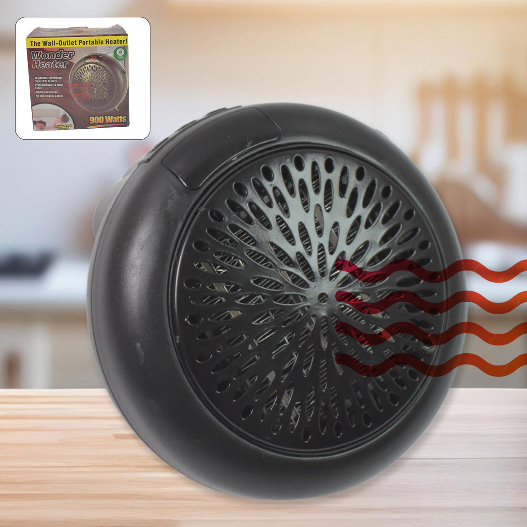 Room Heater For Home Office Camper Led Screen Portable Wall Heater (900w 1 Pc)