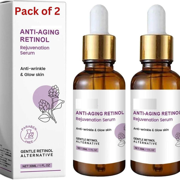 Anti-Aging Retinol Rejuventaion Serum anti Wrikle & Glow 30Ml (Pack of 2)
