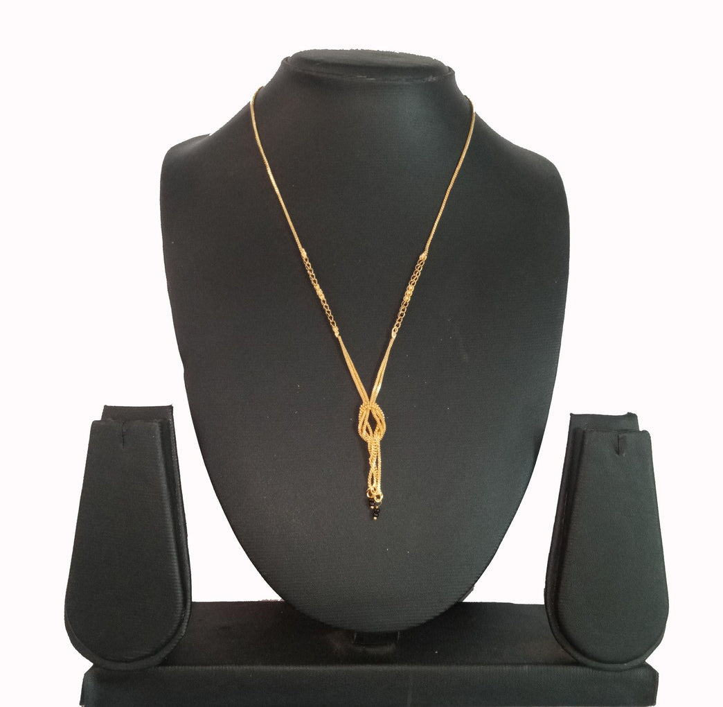 Elegant Gold Plated Mangalsutra
