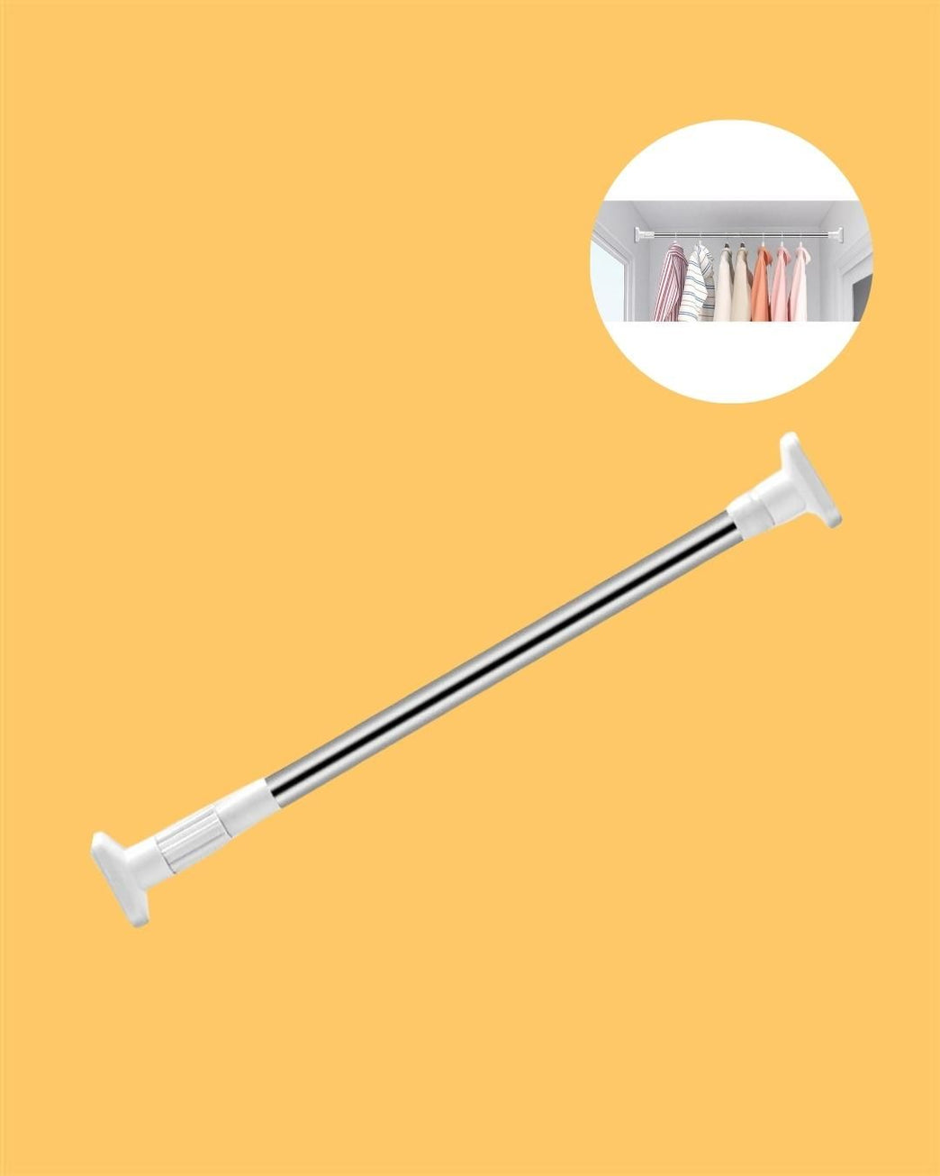 Drill-Free Multifunctional Adjustable Rod