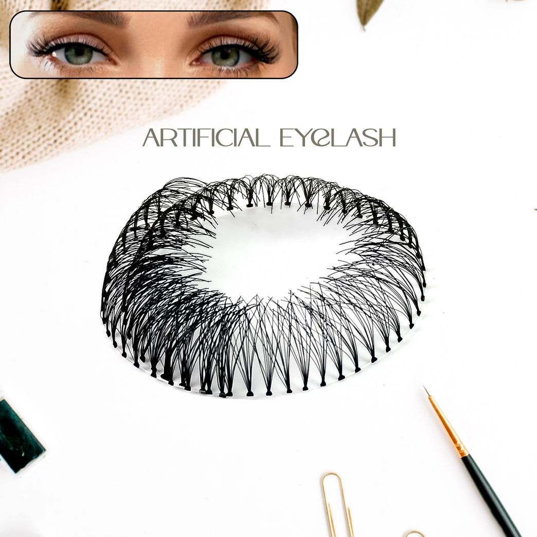 Artificial Fake Eyelash Extensions Natural Lightweight (1 Pc 10 Mm)