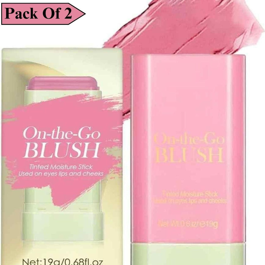 Multi-Use Makeup Blush Solid Moisturizer Stick(Pack Of 3)