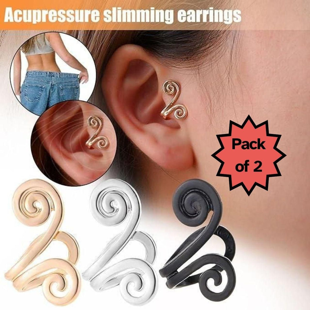 Acupressure Slimming for Weight Loss Earrings (Pair of 2)
