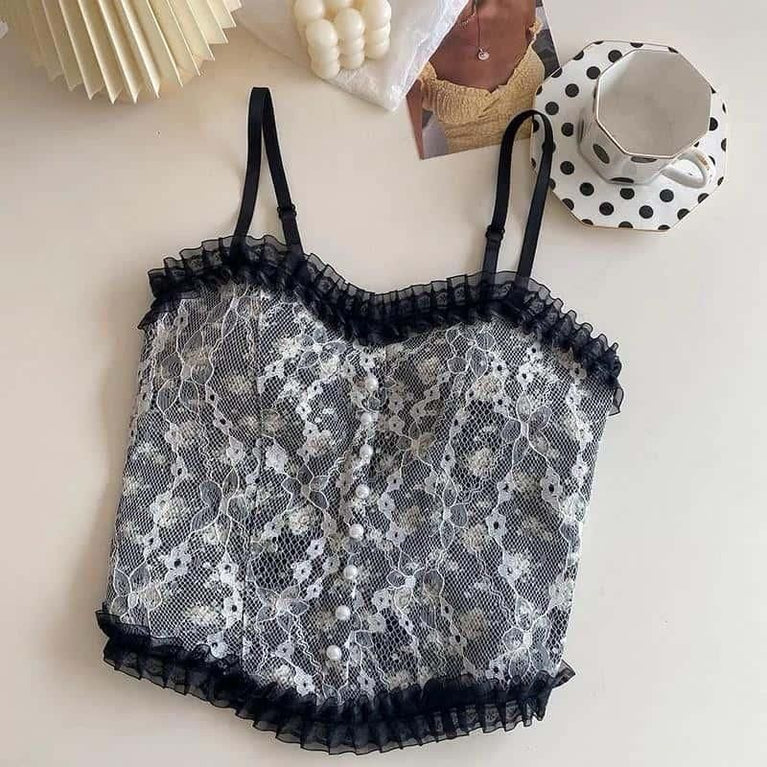 Seamless Padded Fancy Bra