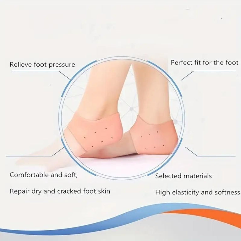 2 Pair Ankle + 1 Pair Heel Protector