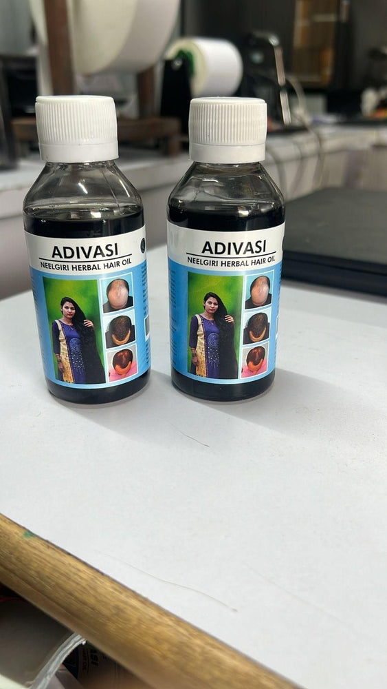 Adivasi Neelgiri Herbal Hair Oil 125ML (Pack of 2)