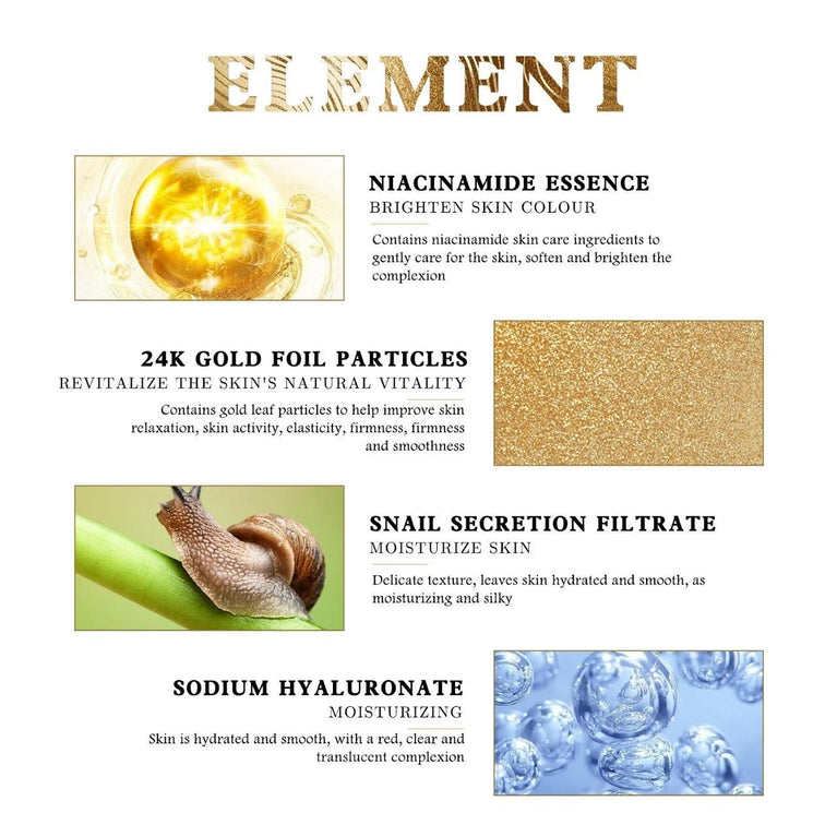 Eehoel 24K Gold Nocotinamide Liquid Essence 60ml Pack of 2