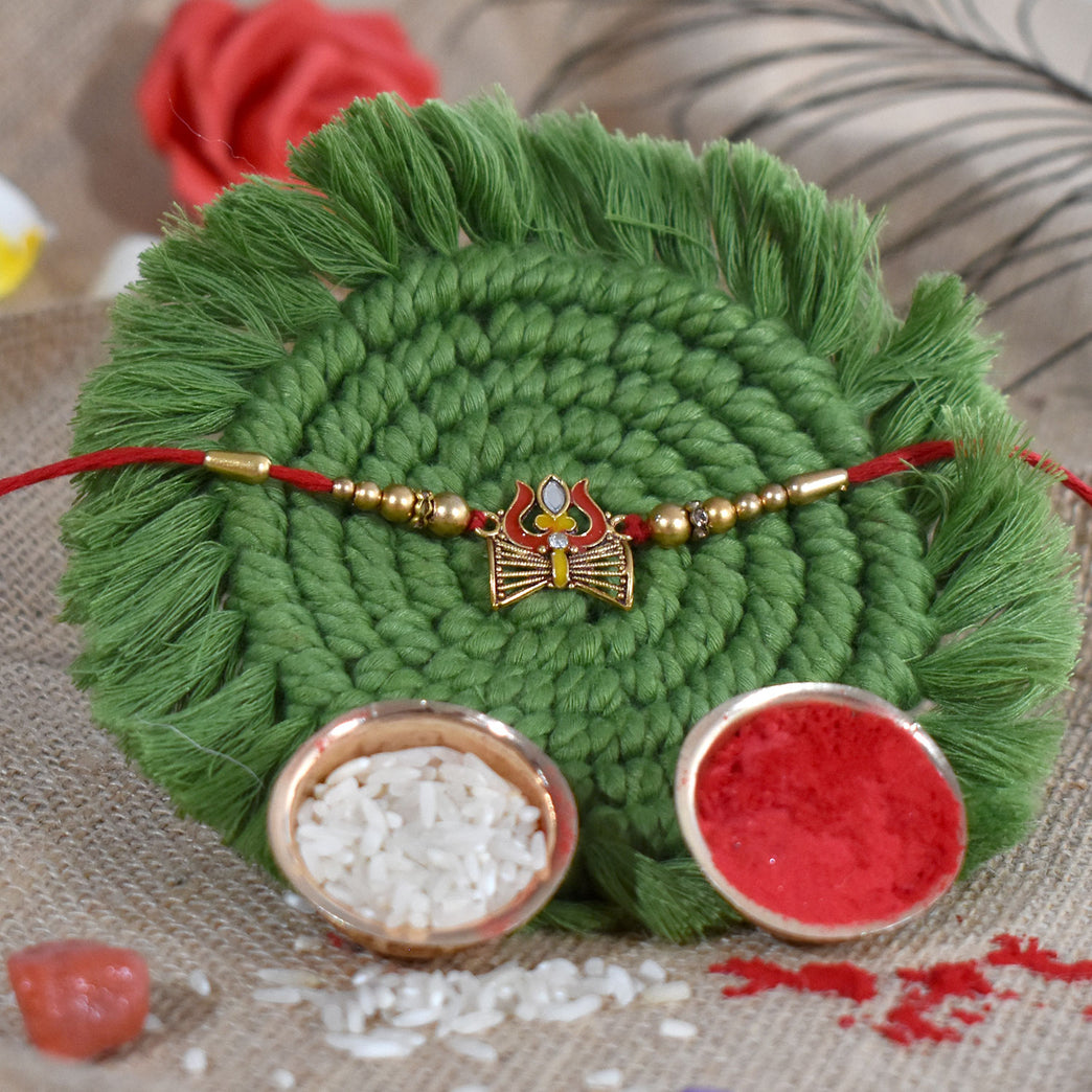 Trishul Damru Rakhi 504