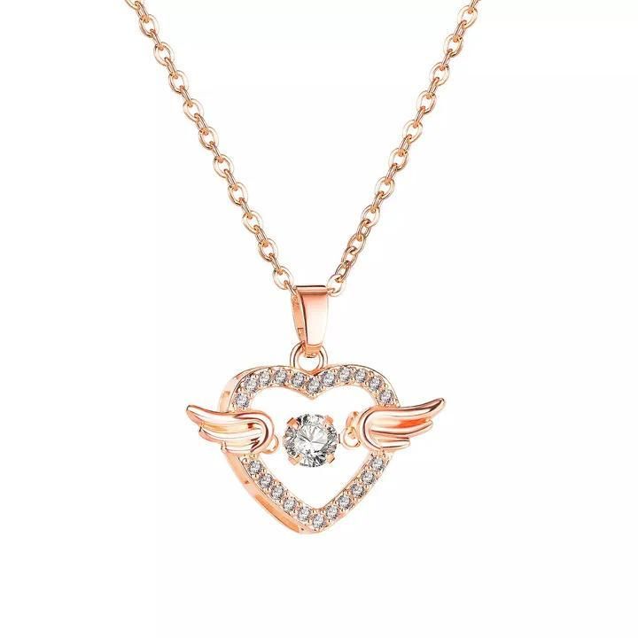 Heart With Wings Necklace