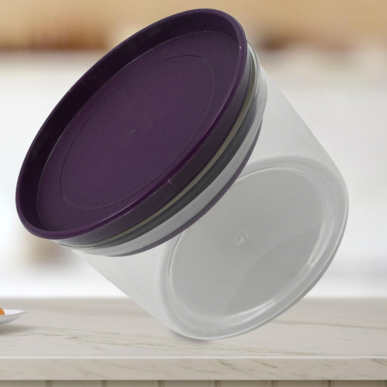 5551 Air Tight Unbreakable Kitchen Jar Set Food Storage Containers For Dry Fruits Spices Snacks Pulses