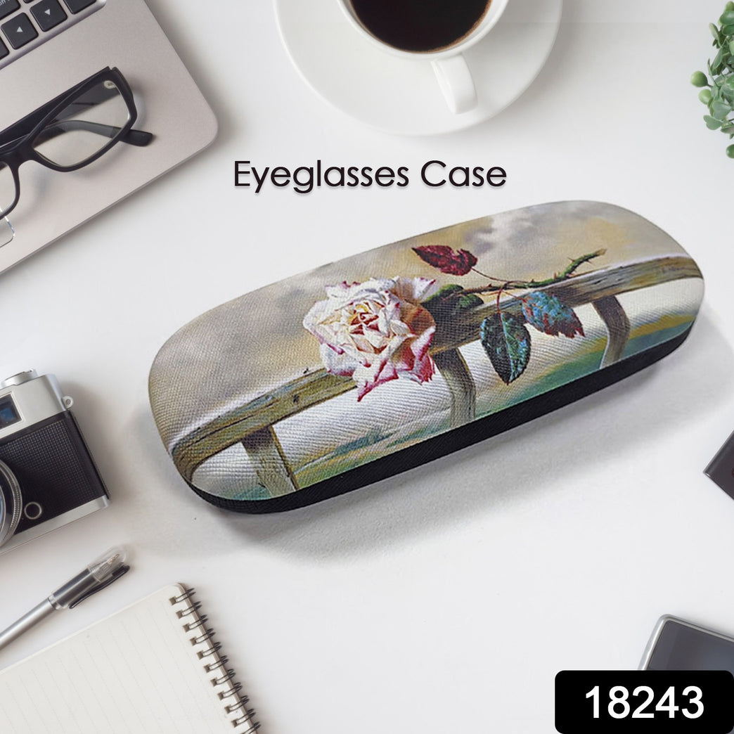 Flowers Decorative Glasses Case Eyeglasses Storage Box (1 Pc Mix Color)