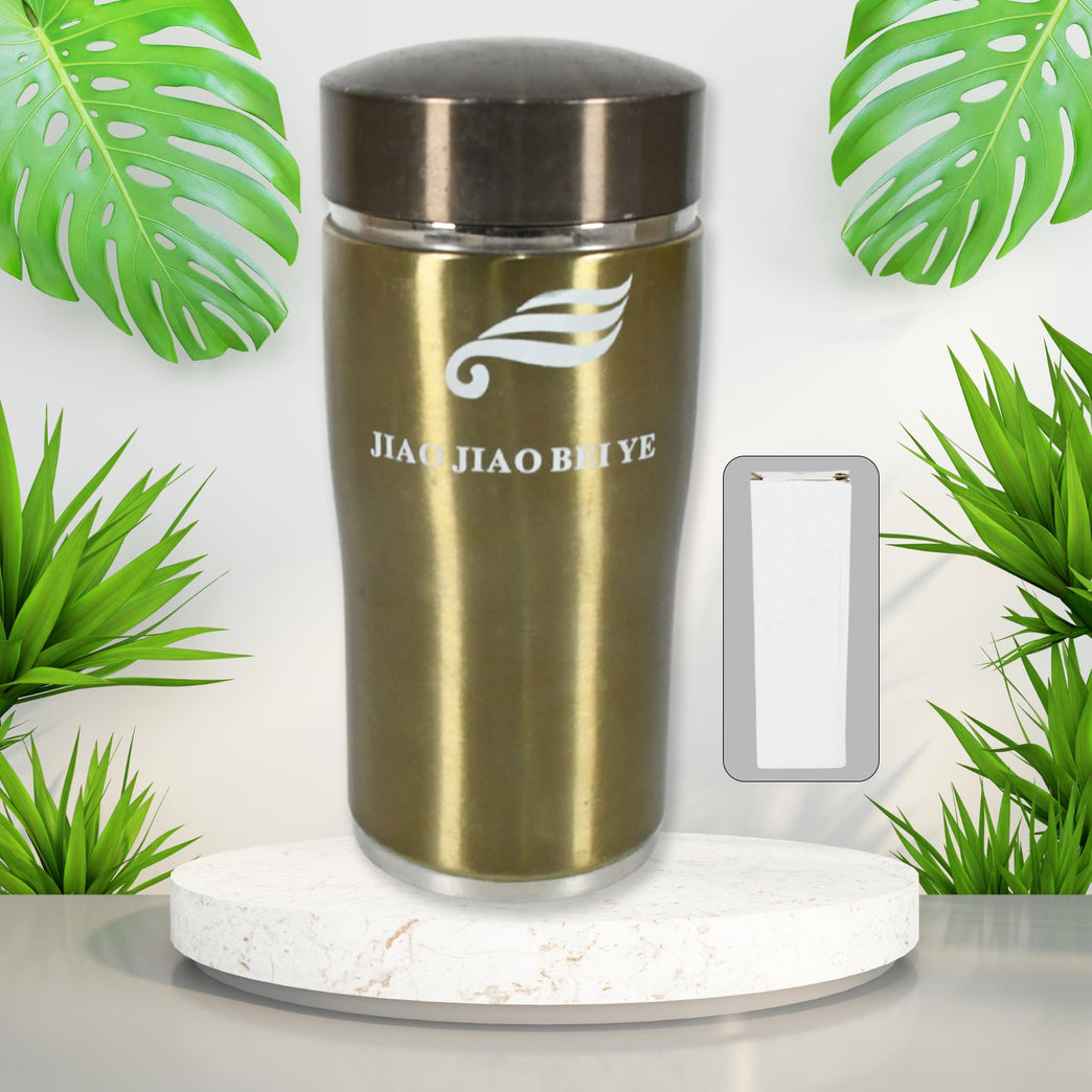 6779 Stainless Steel Sports Fridge Water Bottle Eco-friendly Leak-proof Water Bottle For Office Bottle Gym Bottle Home Kitchen Hiking Treking Bottle Travel Bottle 300 Ml Approx