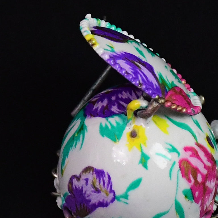 Jhumka Earrings Buti For Women Girls (1 Pair Mix Color Design)