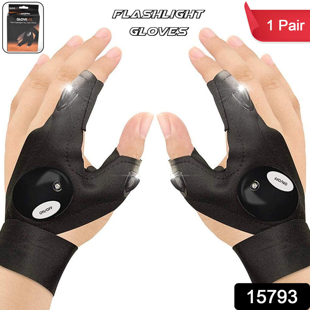 Led Flashlight Gloves Gifts For Men (Hand Gloves Light 1 Pair)