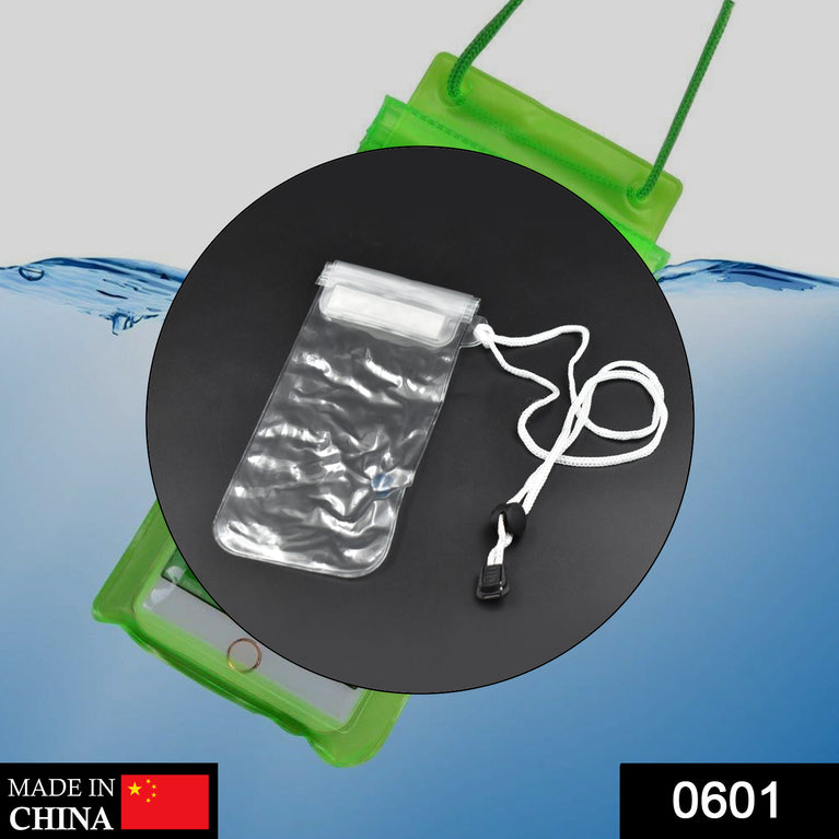 0601 Waterproof Mobile Pouch (6.2 Inch Random Colour)