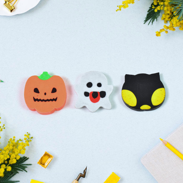 Cartoon Shape Eraser Rubber (1 Pc Mix Colour Design)