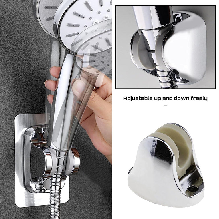 6255a Adjustable Hand Shower Holder With Fixing Screws Adjustable Bracket For Bathroom