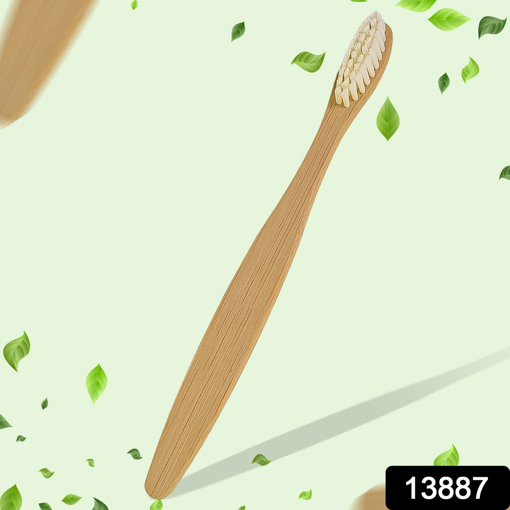 Wooden Bamboo Brush Toothbrush Ultra Soft Bristles (1 Pc)