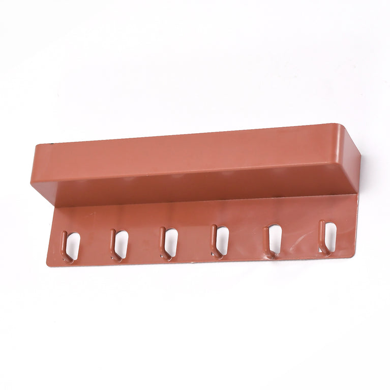 4612 Key Holder Multiuse 6 Hook Stand For Home Bathroom Use Stand