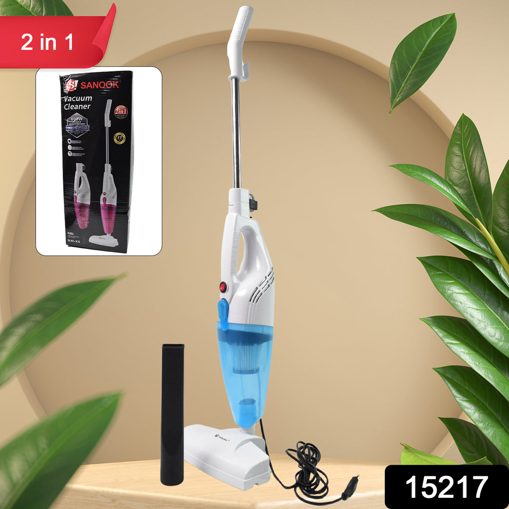 2 In 1 Household Vacuum Cleaner 1 Ltr. Large Capacity Dust Cup (1 Pc 600w)