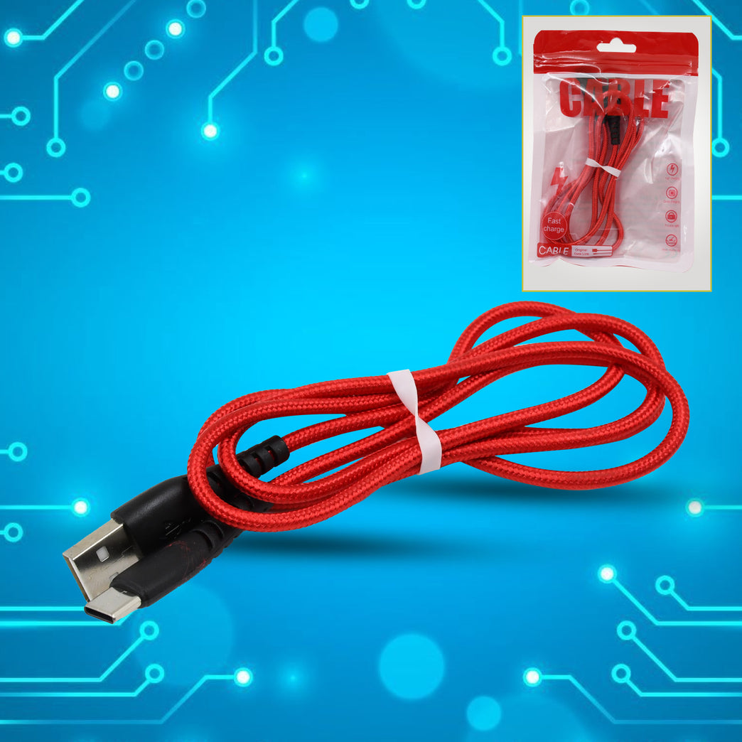 Type C Data Cable Fast Charging Data Transfer Cable (97 Cm 1 Pc)