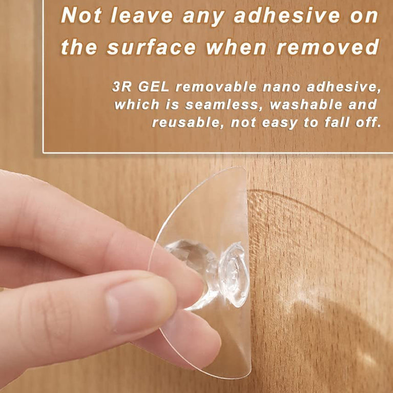 17798 Clear Cabinet Drawer Knobs Hook Diamond Crystal Shaped Pulls Handles For Wardrobe Kitchen Cupboard Bathroom Dresser Furniture Door Window (1 Pc)