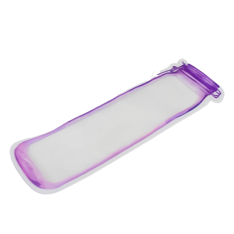 Food Storage Bag Bottles Shape Ziplock Bags Reusable (1 Pc 500 Ml)