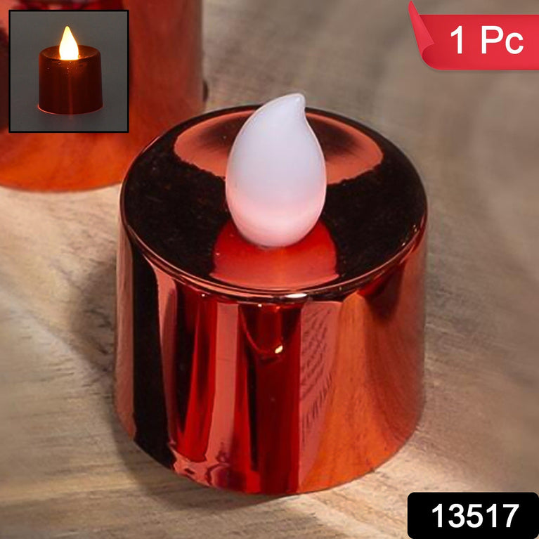 Electrical Candles Diya Led Tea Light (1 Pc Multicolor)