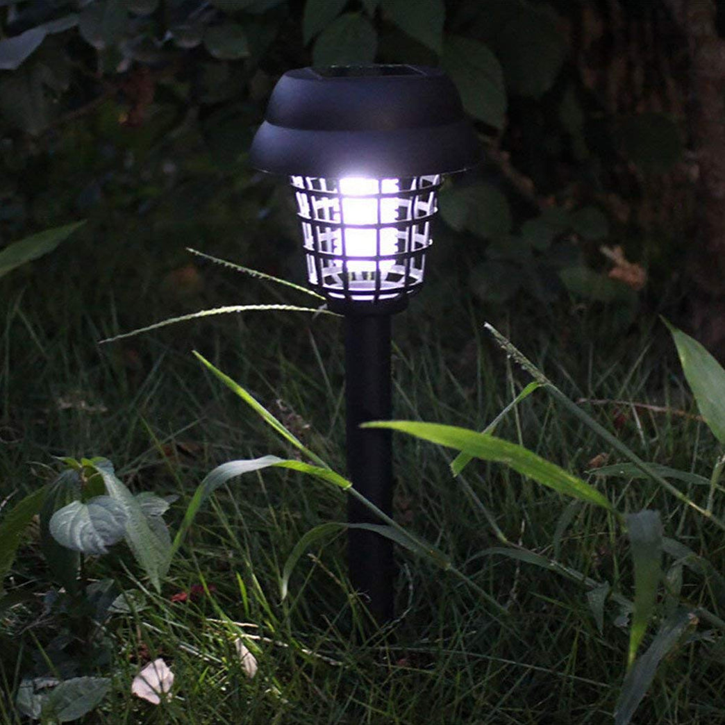 Medium Garden Solar Powered Led Mosquito Trap Bug Zapper (1 Pc)