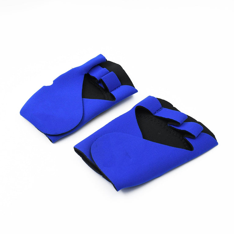 Palm Support Gloves Half Finger Gym Exercise Training Gloves Outdoor (1 Pair With Color Box)