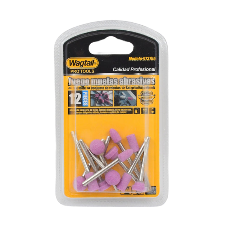 Grinding Wheels Head Grinding Head (Different Design 12 Pcs Set)