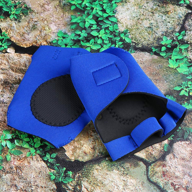 Palm Support Gloves Half Finger Gym Exercise Training Gloves Outdoor (1 Pair With Color Box)