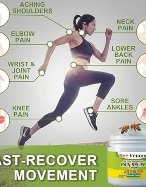 Bee Venom Joint & Bone Therapy Pain Relief Natural Cream ( Pack Of 2 )