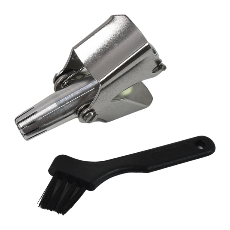 Nose Hair Clipper Stainless Steel Hair Remover (1 Pc With Brush Plastic Case)