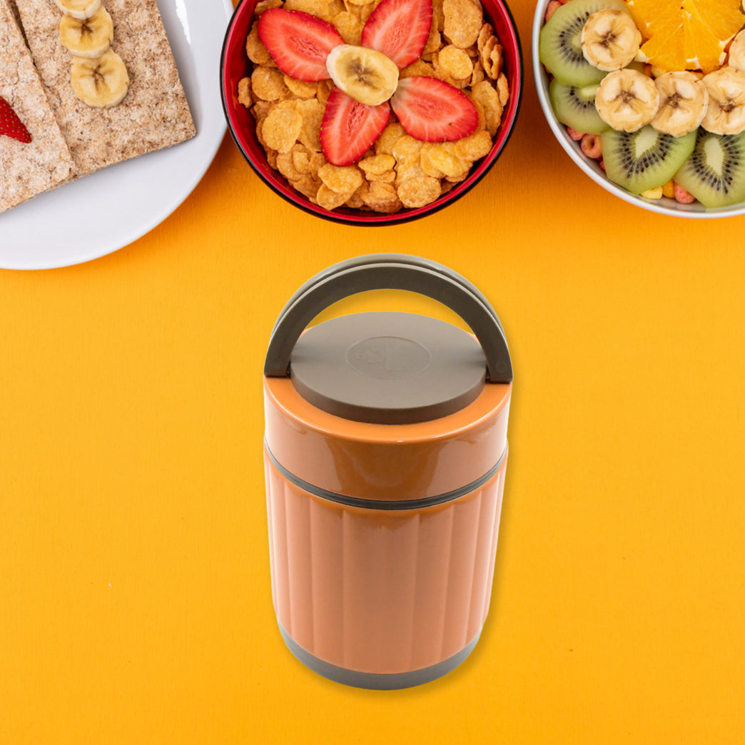 5515 Leak-proof Thermos Flask For Hot Food Warm Soup Cup Vacuum Insulated Lunch Box Food Box For Thermal Container For Food Stainless Steel