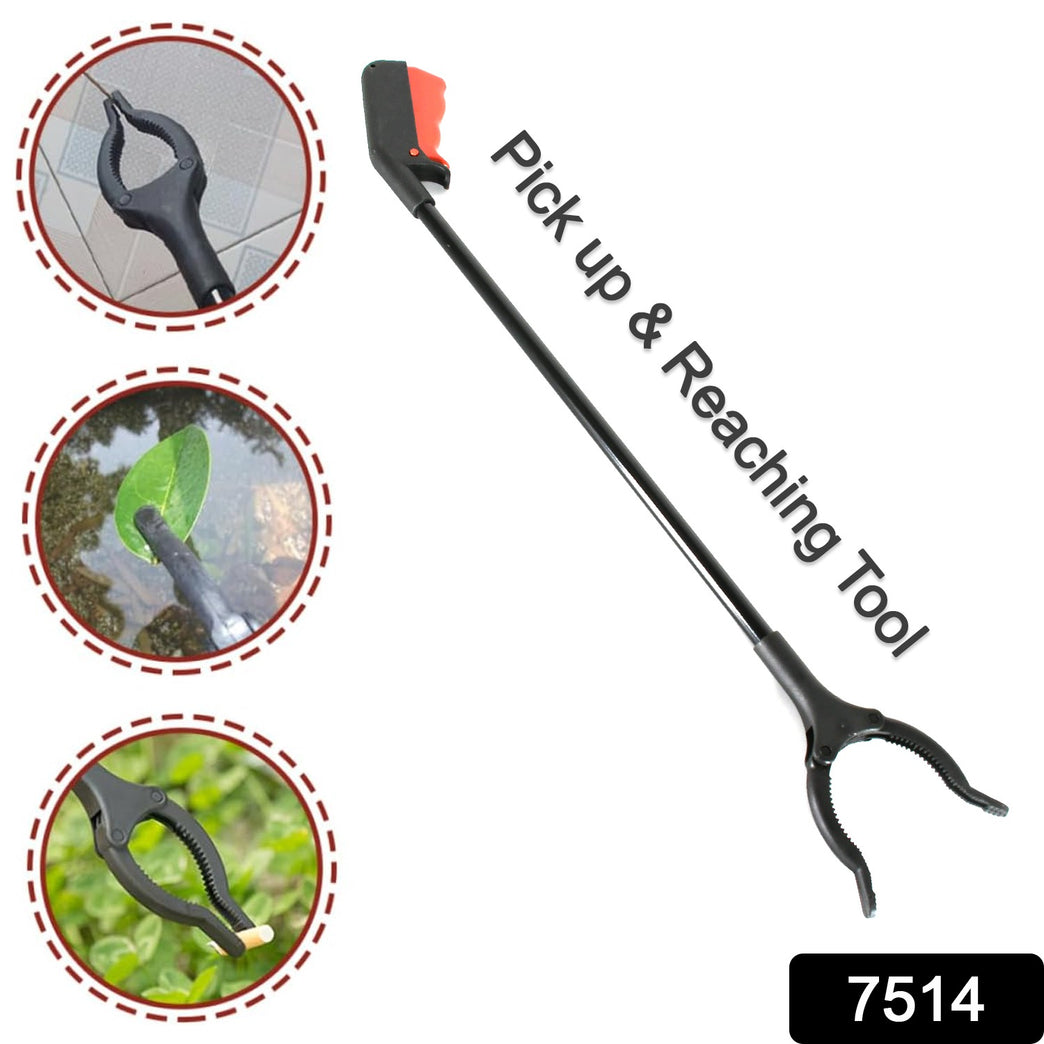 7514 Extra Long Pickup Aid Trash Picker Upper Rotating Hand Heavy Duty Grip Arm - Reaching Assist For Litter Elderly Garden Disabled Handicap Arm