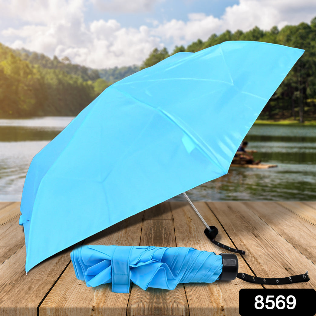 3-foldumbrella Summer Sun And Rain Protectionfoldable Cute Umbrella Uv Protection Rain Sun Umbrella Travel Accessories Umbrella For Children Girls And Boys (1 Pc)