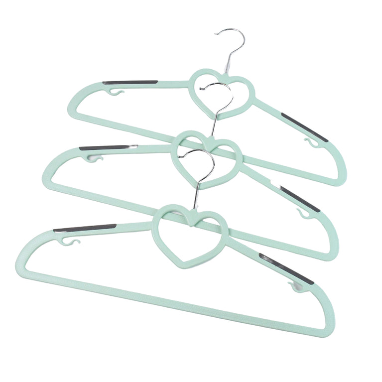 Plastic Clothes Hangers Slim Durable Space-saving Hangers (3 Ps)