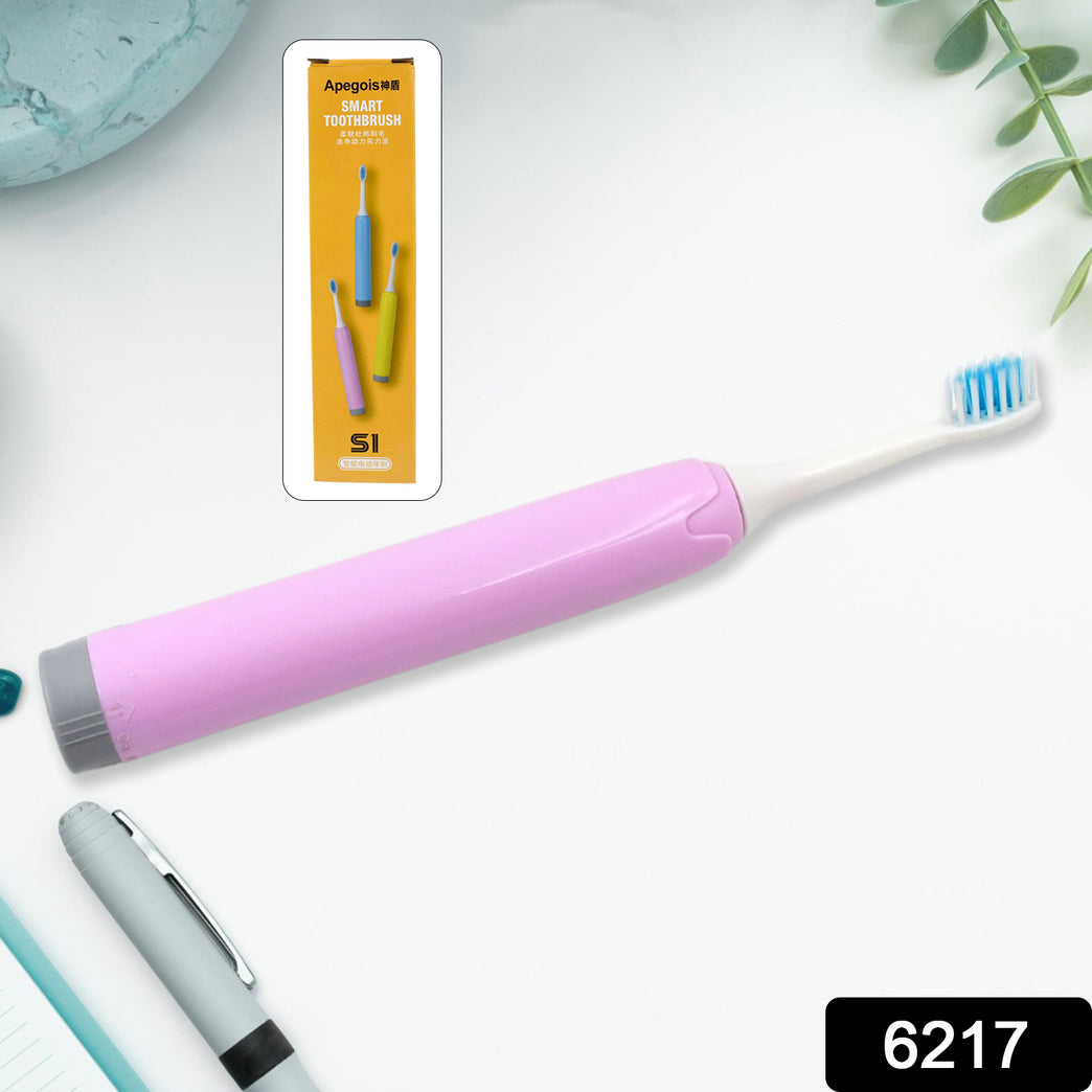 6217 Electric Toothbrush Battery Operate For Home Travelling Use