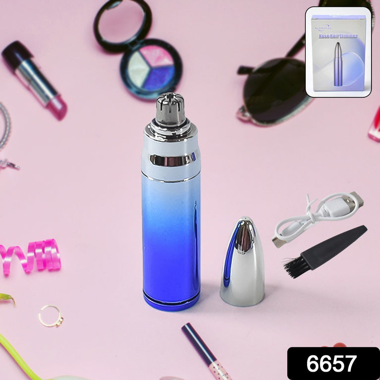 Nose Hair Trimmer For Men Women Electric Nose Ear Eyebrow Hair Clipper (1 Pc)