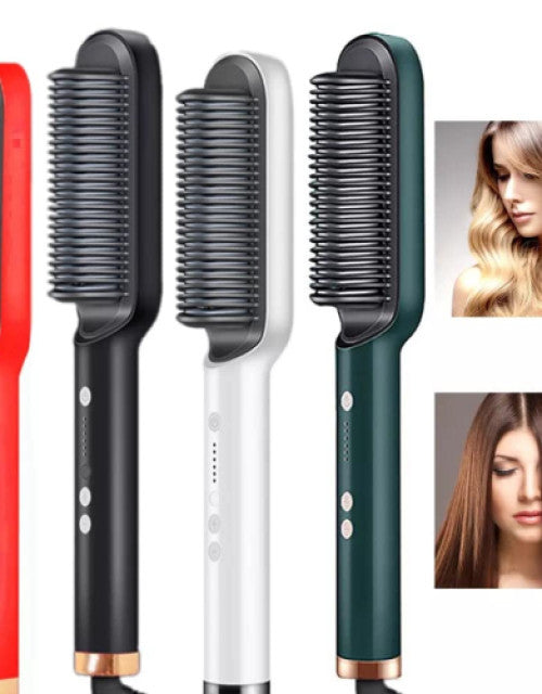 Hair Straightener Comb for Women Hair Straightener Brush (Multicolor)