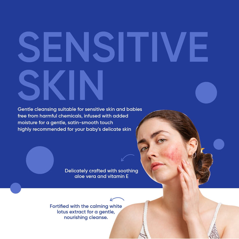 Beautiful Basics Dry Sensitive Skin Face Wipes (2 Pkts X 50 Pcs Wipes)