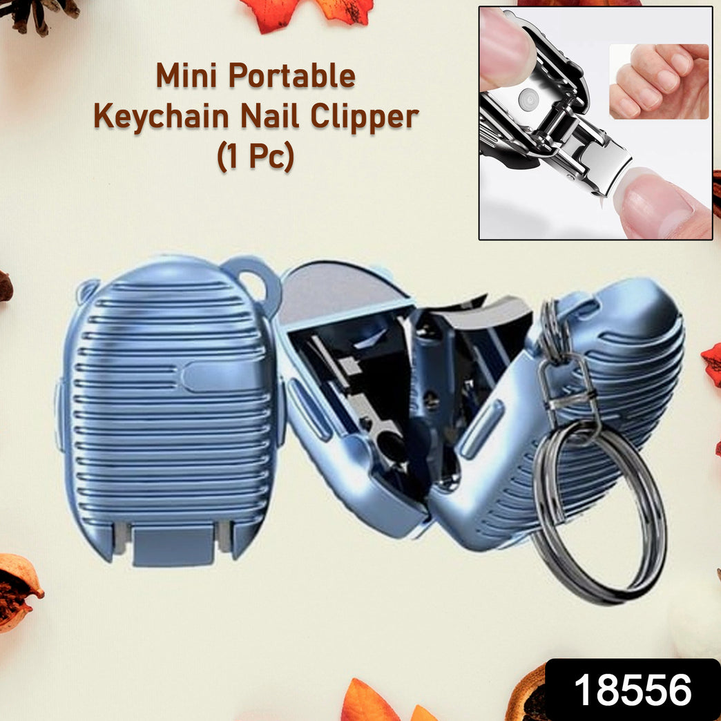 Keychain Nail Clipper Small Nail Clippers Multicolor (1 Pc)