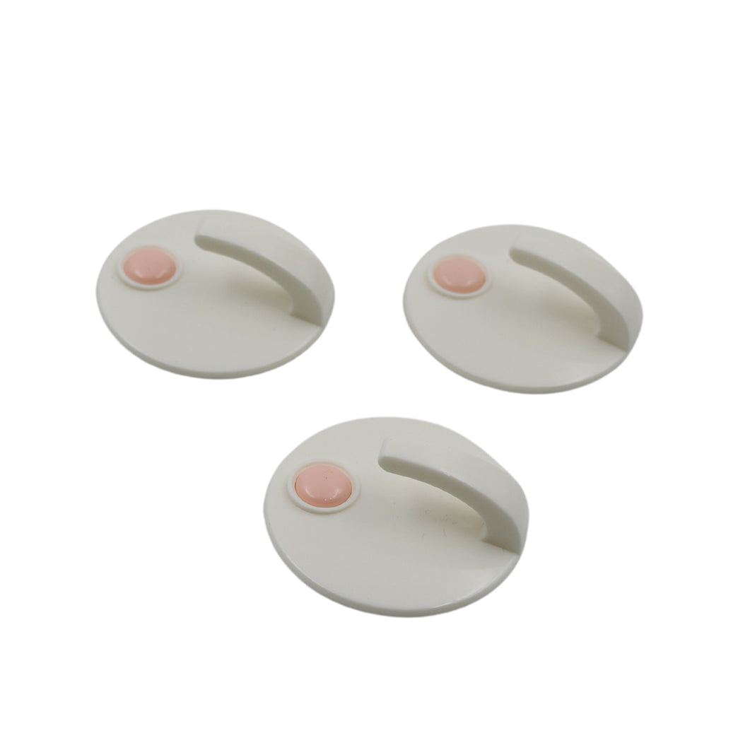 Multipurpose Strong Hook Self-adhesive Hooks For Wall Heavy Duty Hook Sticky Hook Household For Home Decorative Hooks Bathroom All Type Wall Use Hook Suitable For Bathroom Kitchen Office