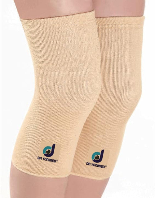 Knee Cap Medium Beige Color Knee Support For Men & Women Knee Braces For Sports, Workout & Pain Relief (1 Pair)