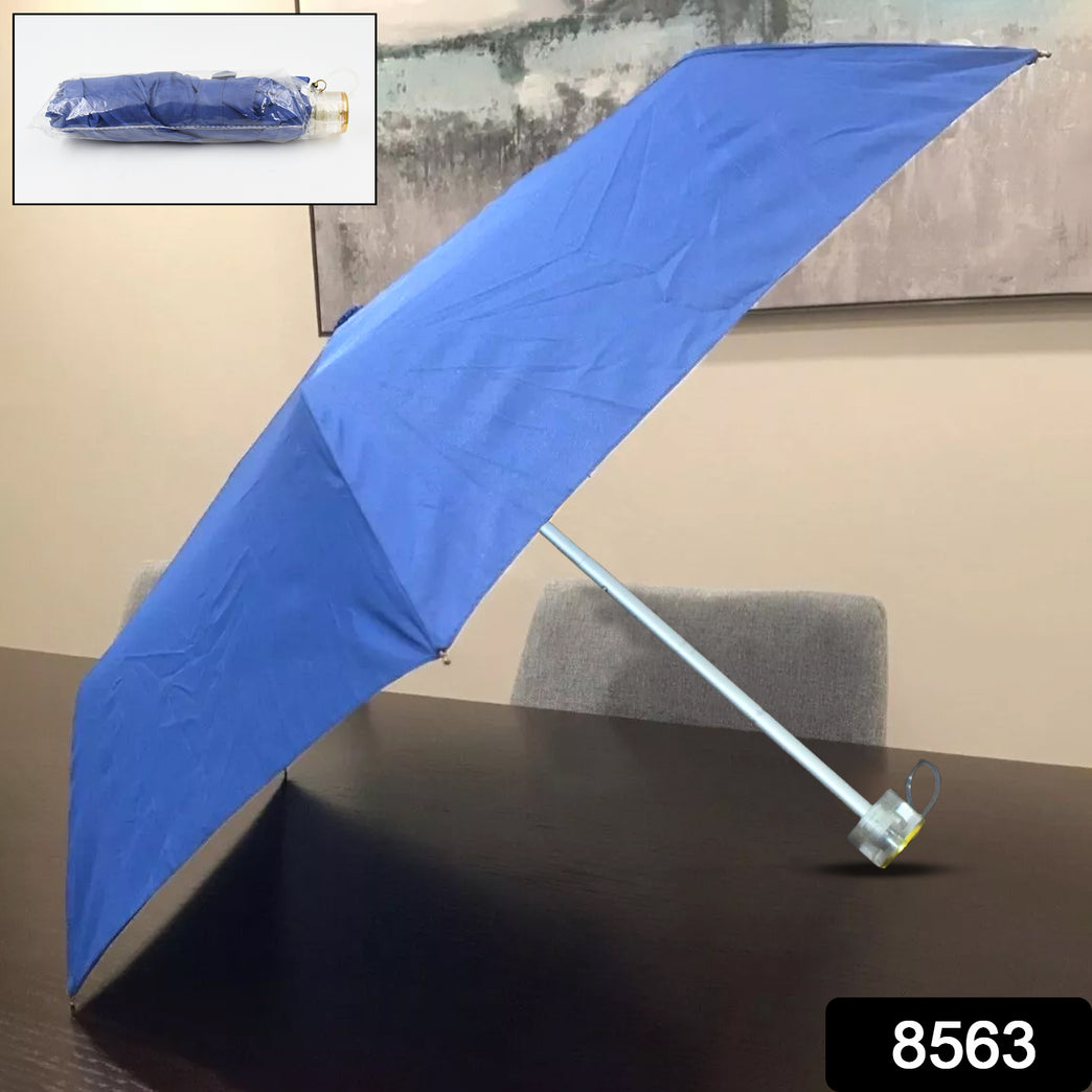 8563 3-fold Umbrella Summer Sun And Rain Protectionfoldable Cute Umbrella Uv Protection Rain Sun Umbrella Travel Accessories Umbrella For Children Girls And Boys (1 Pc)
