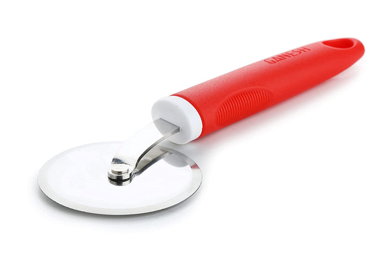 8707 Ganesh Ganesh Pizza Pastry Cutter Wheel Pizza Cutter (Stainless Steel)