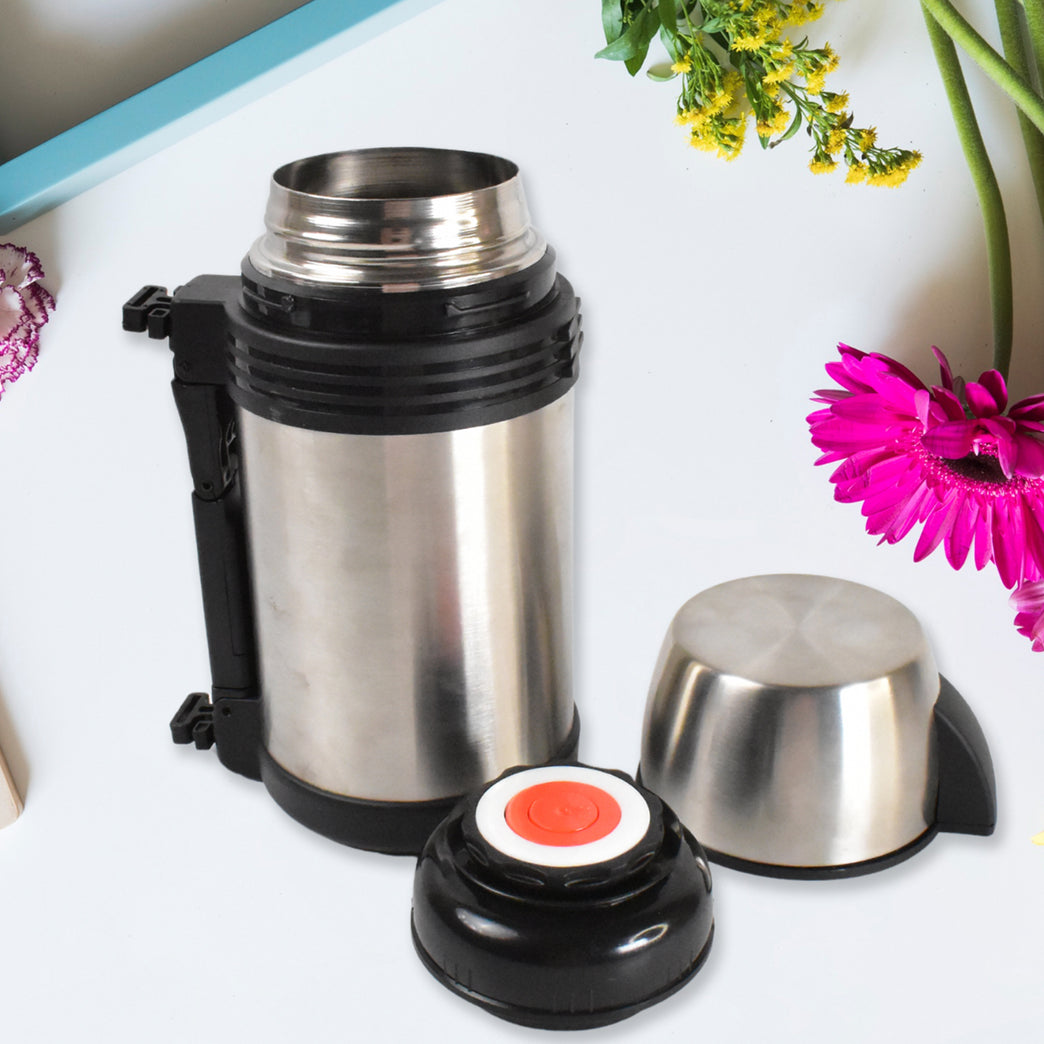 Portable Stainless Steel Coffee Tea Vacuum Flask Bottle (1200ml 1.2l 1 Pc)portable Stainless Steel Coffee Tea Vacuum Flask Bottle (1200ml 1.2l 1 Pc)